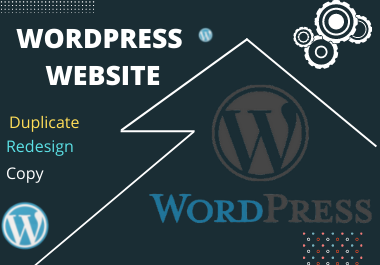 I Can Copy,  Redesign or Duplicate Wordpress Website landing page or Blog For You