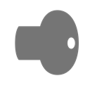 Key, Lock, security, Door, Clench Gray icon