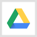 High Quality, social media, Social, Colored, google drive, media, square Gainsboro icon