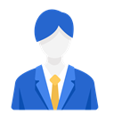 Man, Business, work, Officer, Businessman RoyalBlue icon