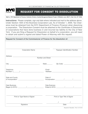 Form Tr 960 Consent To Dissolution Of A Corporation Form 14 Fill Out And Sign Printable Pdf Template Signnow