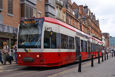 Croydon Tramlink - Photo: © Ian Boyle, 7th June 2008