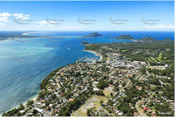 Aerial Photo Nelson Bay NSW Aerial Photography