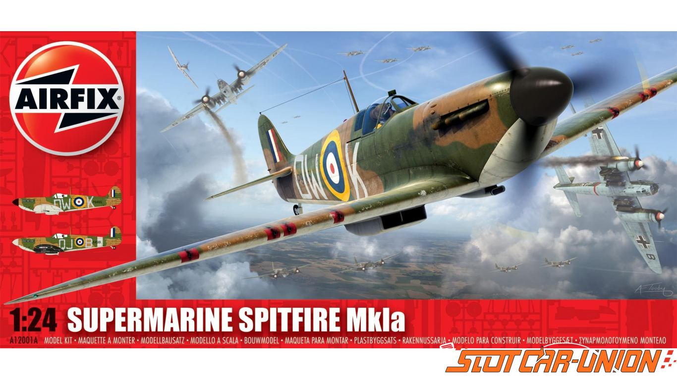 Airfix Supermarine Spitfire MkIa 1:24 - Slot Car-Union