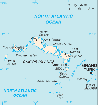 Turks and Caicos Islands Geography Education Materials | Student Handouts