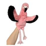 Flamingo Puppet Eco Buddies Soft Toy - C A Australia