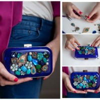 DIY Jewelry Clutch Idea