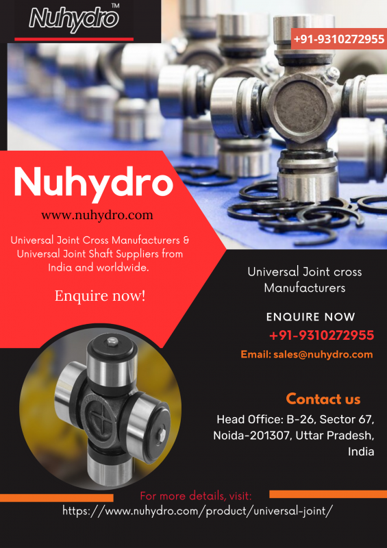 Universal Joint Cross Manufacturers: 