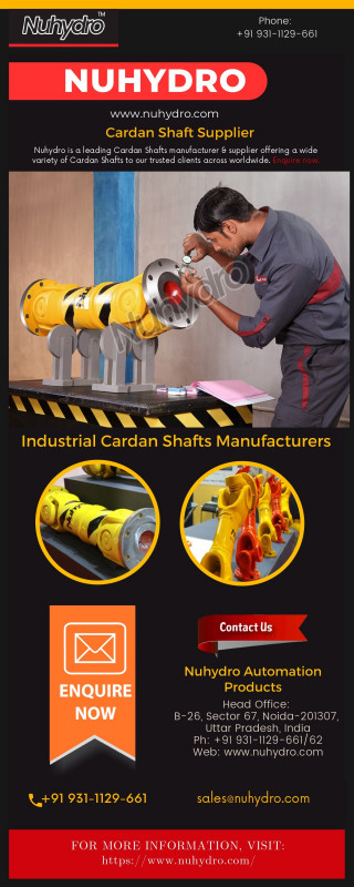 Cardan Shaft Supplier: 