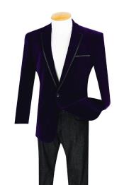  1 Button Style Purple color shade