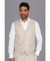  Mens 2 Piece Linen Causal Outfits