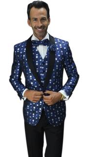   mens Fashion Designed Royal Vested