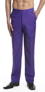  Dress Pants Trousers Flat Front Slacks