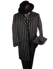  Liquid Jet Black Stripe ~ Pinstripe