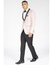   Mens Single Breasted Slim Fit