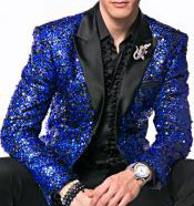  mens Sequin paisley Dinner Jacket Tuxedo