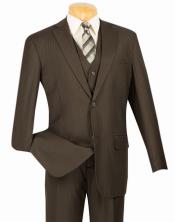  Mens 2 Button with Vest and