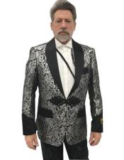   Mens Single Breasted Shawl Lapel