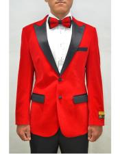   mens Blazer Red