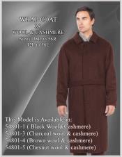  mens Big And Tall Wool Overcoat