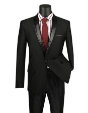  Vinci Men Sport Coat BSQ-3-Black