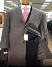  Mens Single Breasted Shawl Lapel Grey