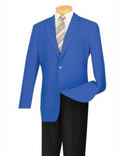  Mens Suit Royal Single Breasted Notch