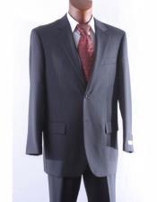  Athletic Cut Classic Charcoal Suits Mens