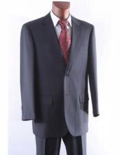  Athletic Cut Classic Black Suits Mens