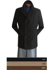  Mens Dress Coat COAT08 Pea Coat