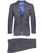  Gray Single Breasted Graduation Suit For