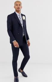  Slim Fit Double Breasted suit 4