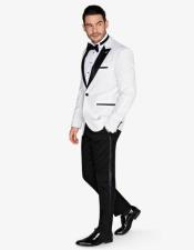  Black ~ White Fully Lined Prom