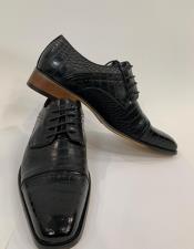  Black Two Toned Dress Shoes for