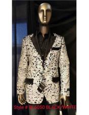  Mens Big and Tall Sequin Blazer