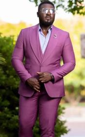  Mens Lavender Suit - Lilac Suit