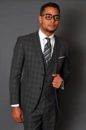  Business Suits - Patterned Suit -