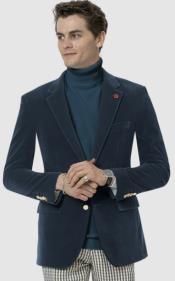  Mens Blazer French Blue