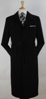  Mens Full Length Length Top Coat