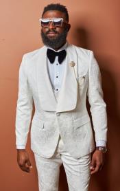  Ivory Dinner Jacket - Ivory Blazer