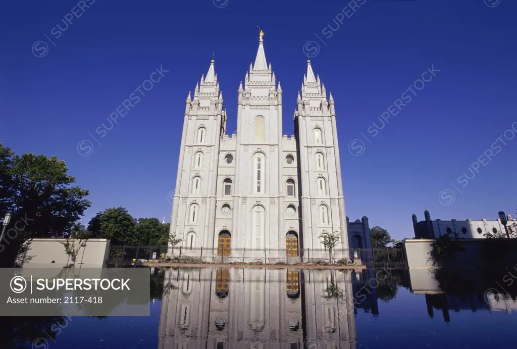 Salt Lake Temple Salt Lake City Utah USA - SuperStock