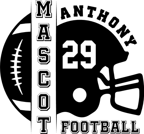 american football mascot, half ball half helmet - free svg for members ...