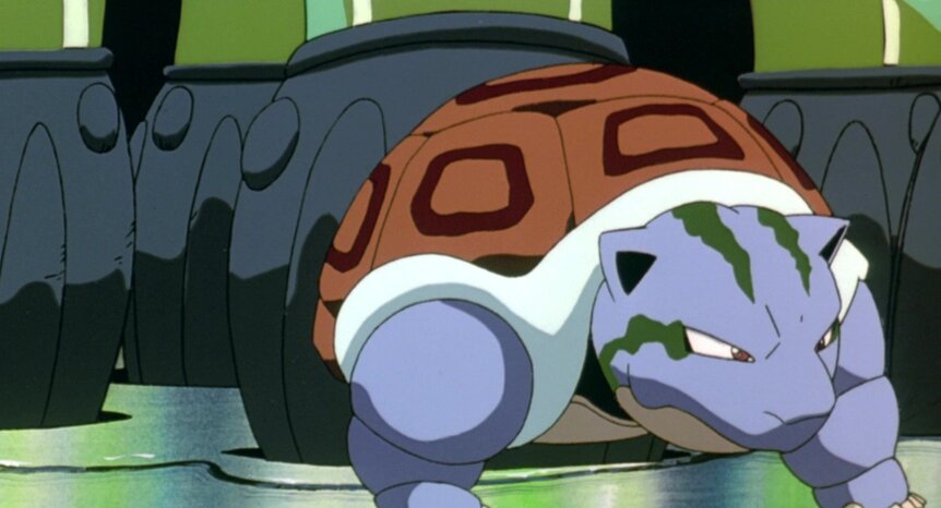 pokemon first movie blastoise cap