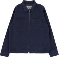 Tactics Sashiko Zip L/S Shirt - indigo