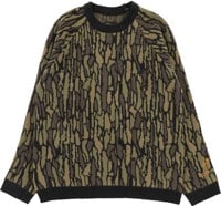 Tactics Bark Camo Jacquard Sweater - camo