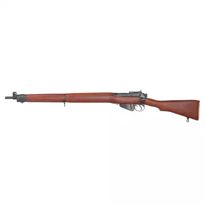 SMLE No.4 Mk I bolt-action rifle replica - Real Wood [S&amp;T]