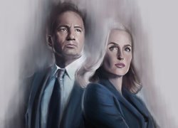 David Duchovny i Gillian Anderson