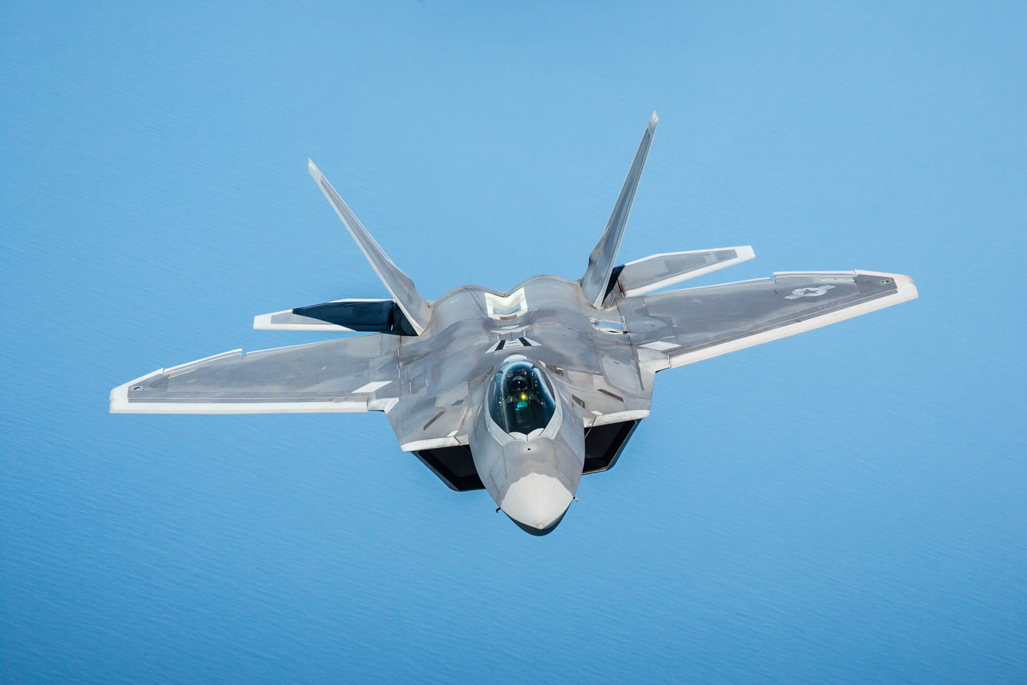 Aviation Photography - F-22A Raptor Air to Air