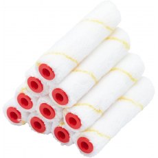 ProDec Advance 10 pack 4" Short Pile Microfibre Mini Paint Rollers