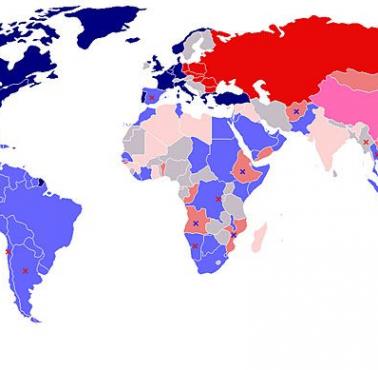 Blok sowiecki kontra reszta świata w 1980 roku